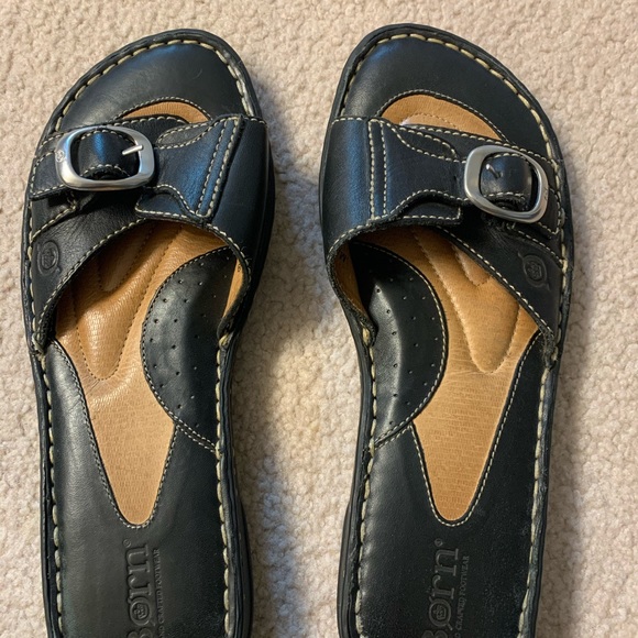 born slide sandals
